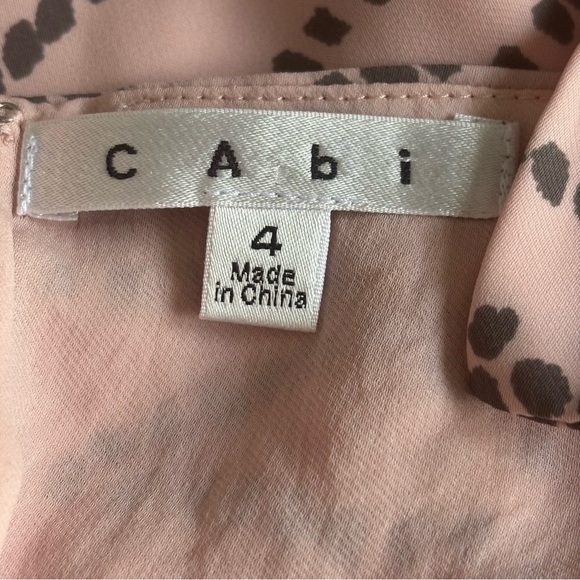 Cabi #273 Sophia Pink Faux Wrap Tank Top Size 4 - Picture 4 of 9